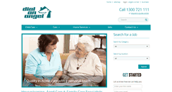 Desktop Screenshot of dialanangel.com