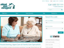 Tablet Screenshot of dialanangel.com